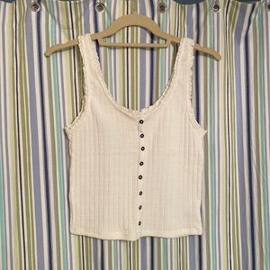 White American eagle tank top (S)